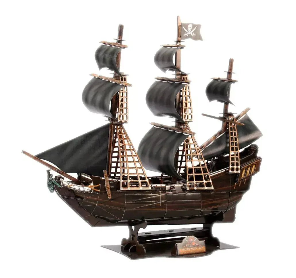 3D puzzle cubicfun The Queen Anne's Revenge 306-24005 Photo 2