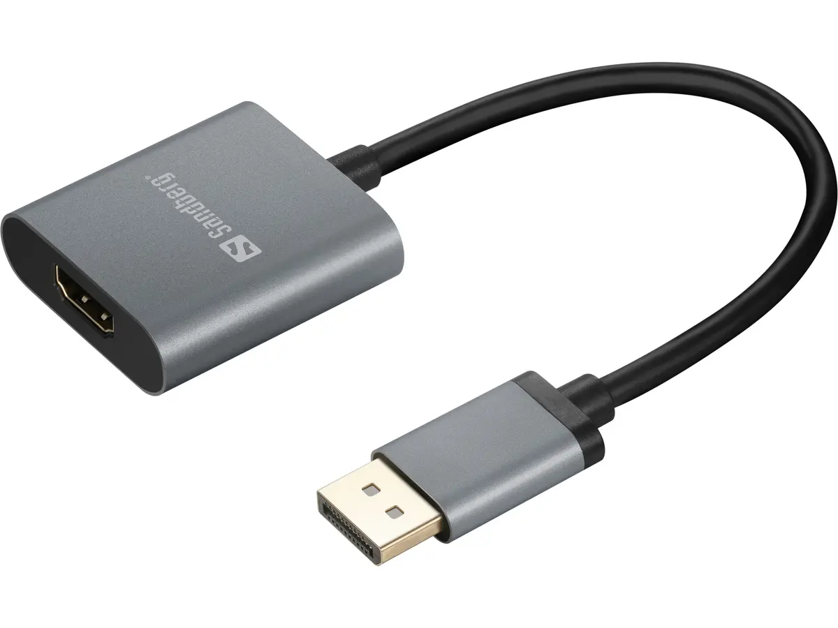 Sandberg DisplayPort 1.4 uz HDMI