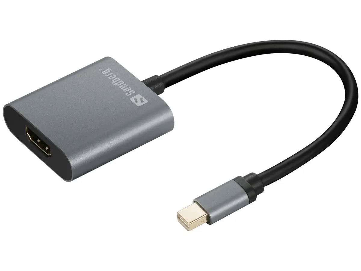 Adapteris Mini DisplayPort uz HDMI Type