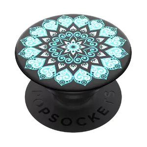 Passive holder Popsockets Peace Mandala Sky for e‑book readers, smartphones and tablets, multicolour