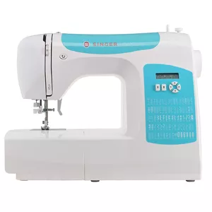 SINGER C5205-TQ automatic electric sewing machine — electric, 1-step buttonhole, free arm, touch/buttons control