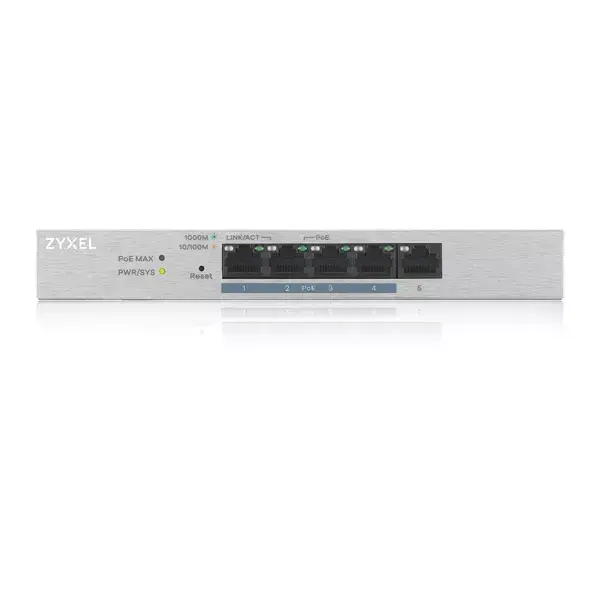 Zyxel GS1200-5HP v2 управляемый PoE-коммутатор Photo 2