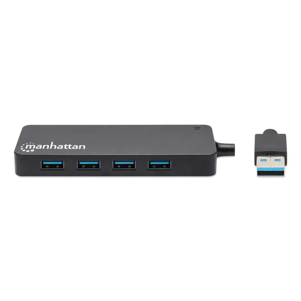 USB Хаб Manhattan USB-A 4-Port Hub Photo 3
