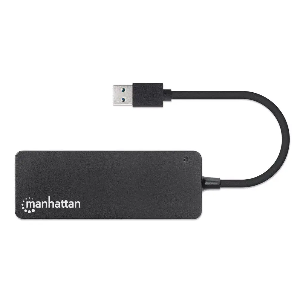 USB Хаб Manhattan USB-A 4-Port Hub Photo 4