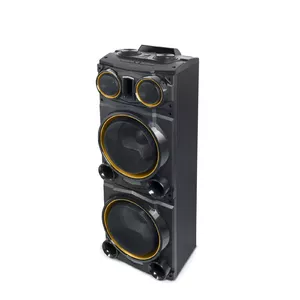 Portable speaker Muse M-1988 DJ, 800 W RMS, black, 20 kg, 363 × 380 mm