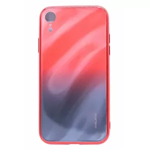 Чехол Evelatus для iPhone XR Water Ripple градиент красно‑чёрный