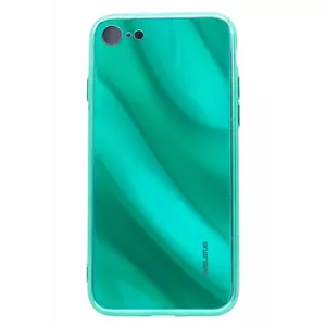 Закалённое защитное стекло Evelatus для Apple iPhone 7/8 — водяной рябь, электропокрытие, зелёный
