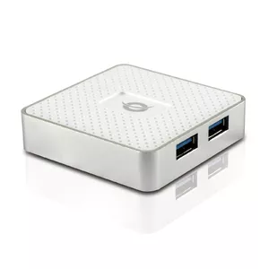 Conceptronic HUBBIES03W USB 3.2 Gen 1 (3.1 Gen 1) Type-A 5000 Mbit/s Balts