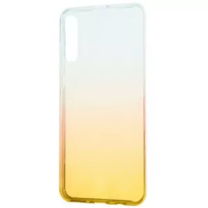 Protective TPU Phone Case Evelatus for Samsung Galaxy A50 — Gradient Gold