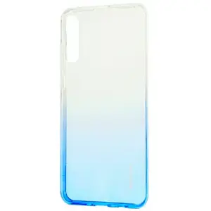 Защитный TPU чехол Evelatus для Samsung A50 — градиентный синий, гибкий амортизирующий