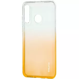 Protective TPU case Evelatus for Huawei P30 Lite — Gradient Gold finish, flexible shock-absorbing shell
