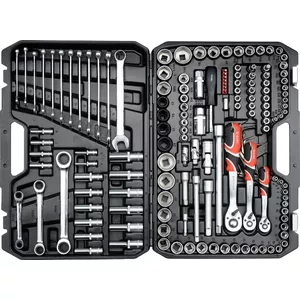 Socket wrench set Yato YT-38811 150 pcs Chrome