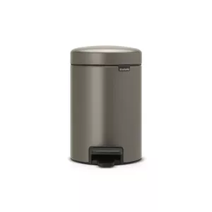 Мусорное ведро Brabantia 113246 3 Л Круглое Платиновое