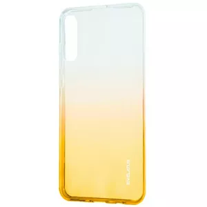 Protective TPU Case Evelatus for Samsung Galaxy A70 — Gradient Gold