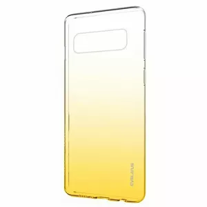 Чехол из TPU Evelatus для Samsung S10 — градиентный золотой