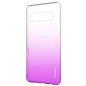 Защитный TPU чехол Evelatus для Samsung Galaxy S10 — градиент розово‑красный