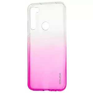 Защитный TPU чехол Evelatus для Xiaomi Redmi Note 8 — градиент розово-красный