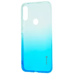 TPU чехол Evelatus для Huawei P Smart 2019 — градиентный синий