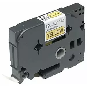 Compatible Brother TZ-631 Yellow/Black (TZE631) 12mm, 8m