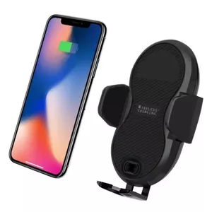 Wireless Car Charger Techly 108781 with Automatic Adjustment