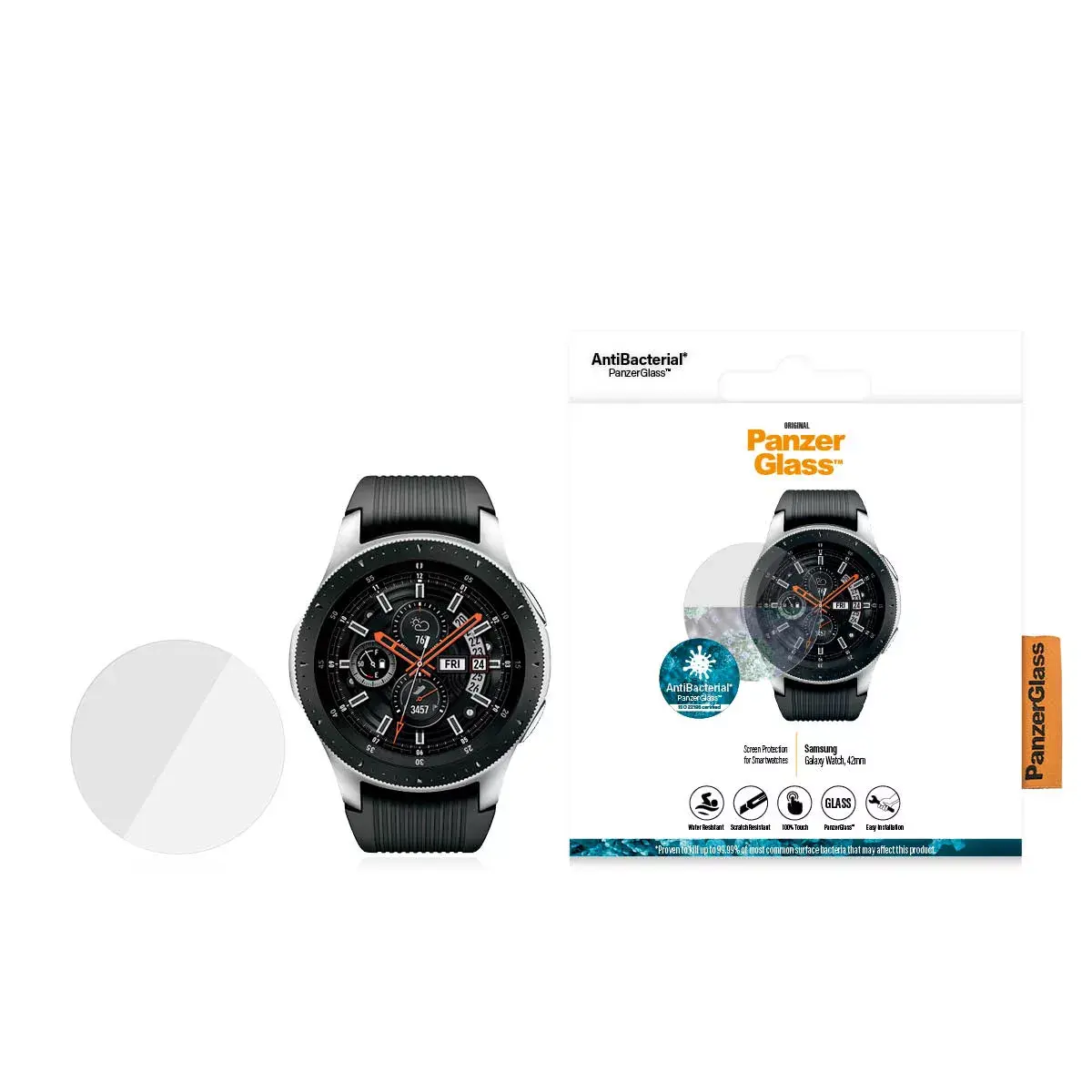Защитное стекло PanzerGlass для Samsung Galaxy Watch 42 мм Photo 3