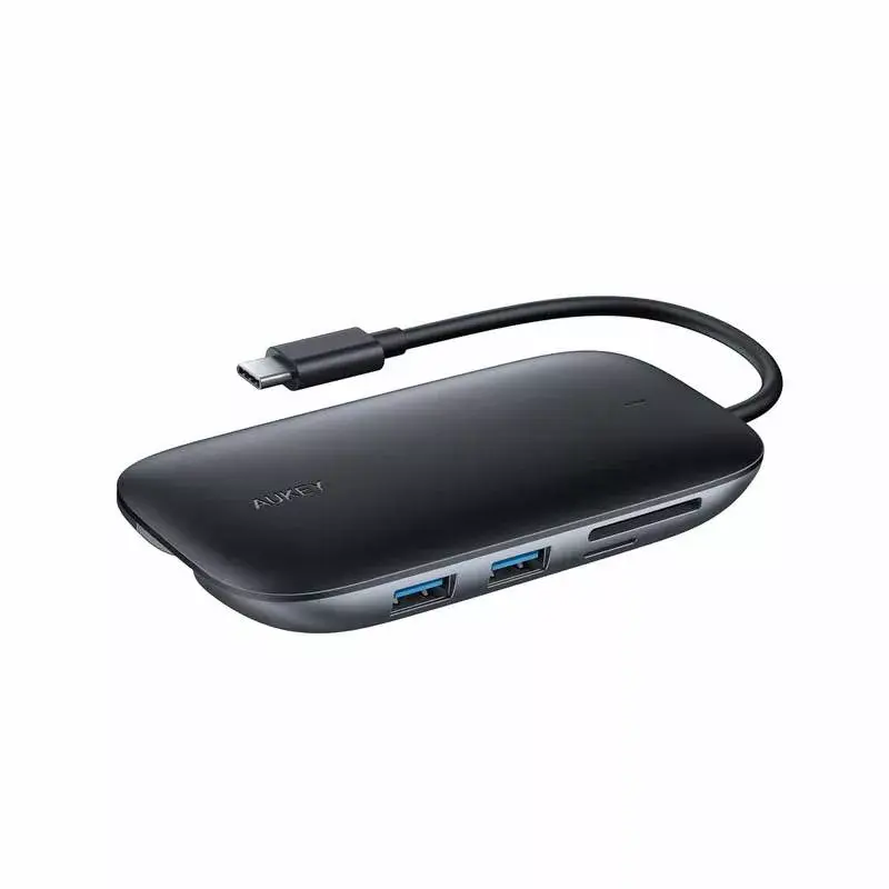 Док-станция AUKEY CB-C71 — 3x USB‑C, HDMI, RJ‑45 Photo 2
