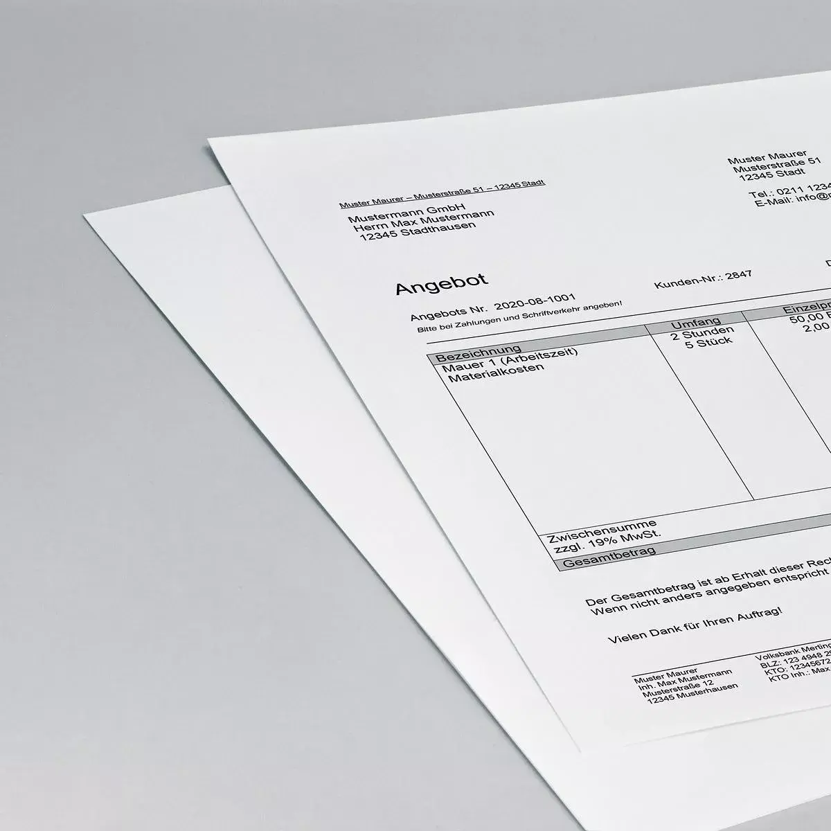 Thermal paper Sigel TP411 Photo 3