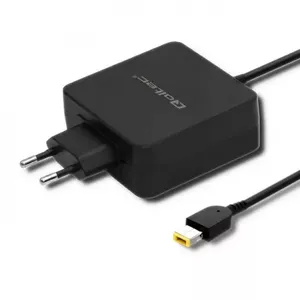Power adapter QOLTEC 51766 65W AC-to-DC 20V 3.25A for IBM/Lenovo, black, 1.75m cable
