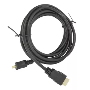 HDMI kabelis Akyga AK-HD-15R 1,5 m — HDMI Type A uz Type A, zelta pārklājuma kontakti, HDMI 1.4, melns