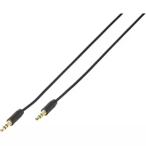 Audio Cable Vivanco 38767 1m 3.5mm Black
