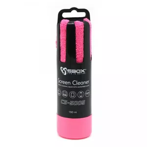 Screen Cleaner SBOX CS-5005P 150 ml Pink – display cleaning fluid