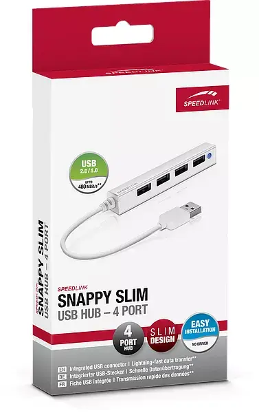 USB хаб SPEEDLINK SNAPPY SLIM Photo 2