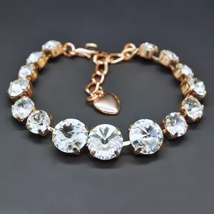 Браслет "Радуга II" с кристаллами Swarovski™