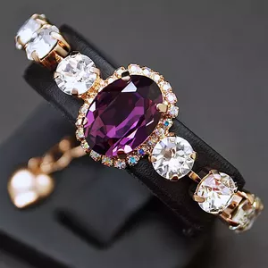 Aproces ar Swarovski™ kristāliem