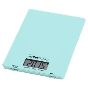 Electronic kitchen scale CLATRONIC KW 3626 — 5 kg capacity, 1 g accuracy, mint