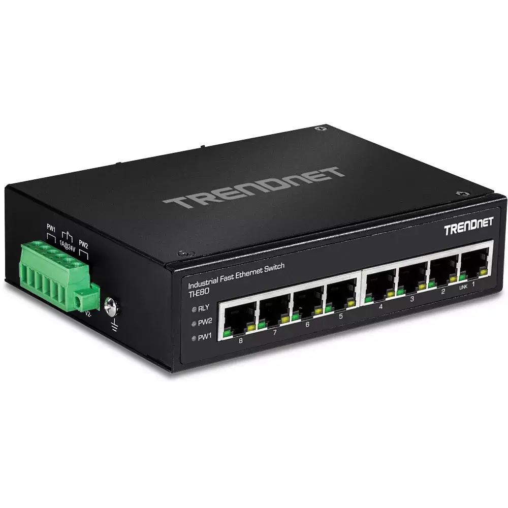 Neadministrējams slēdzis Trendnet TI-E80 Photo 2