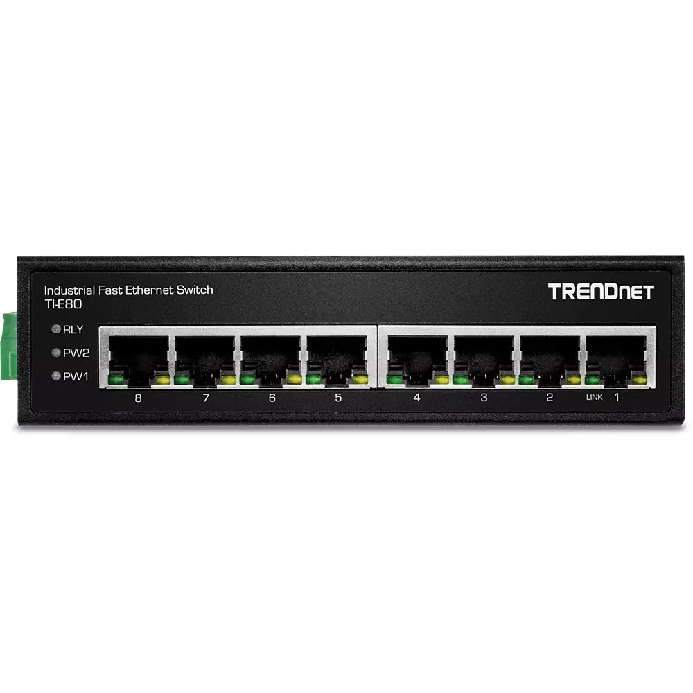Neadministrējams slēdzis Trendnet TI-E80 Photo 3