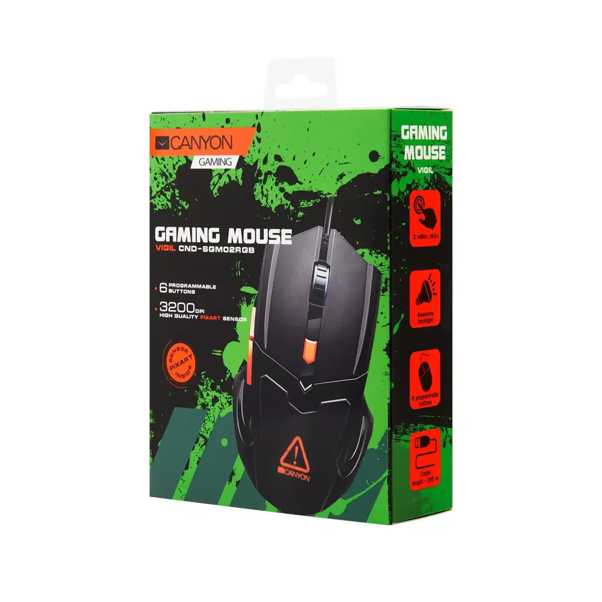 Мышь Canyon Vigil 3200 DPI Photo 4