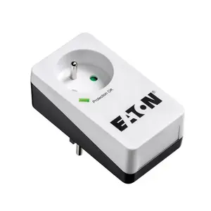 Aizsardzības ierīce Eaton Protection Box 1 FR — 1 Type E kontaktligzda, 220–250 V, 16 A, 4000 W, melna, kompakta