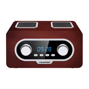 Portable radio BLAUPUNKT PP5.2BR — FM portable radio, 60 presets, USB/MP3, AUX, rechargeable battery 1000 mAh, 3 W RMS, bronze
