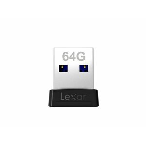 Lexar JumpDrive S47 USB zibatmiņa 64 GB USB Type-A 3.2 Gen 1 (3.1 Gen 1) Melns