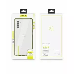 Protective TPU Phone Case usams for Samsung Galaxy Note10+ Transparent — slim fit, flexible shock-absorbing cover