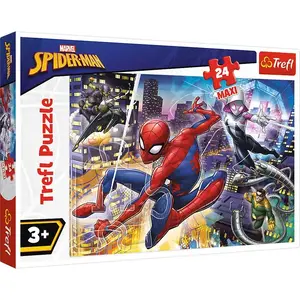 Пазл TREFL 14289 — картонный jigsaw, 24 детали, комикс-дизайн, ширина 400 мм, от 3 лет