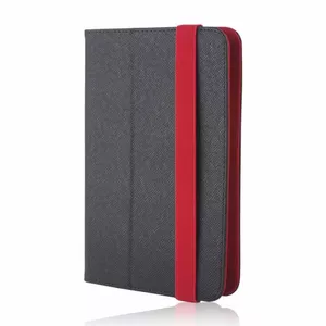 Tablet case iLike IUCOT7-8BR universal for 7–8" tablets, black/red