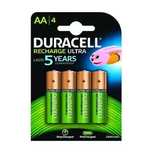 Uzlādējama baterija Duracell AA 2400mAh 4 iepakojumā