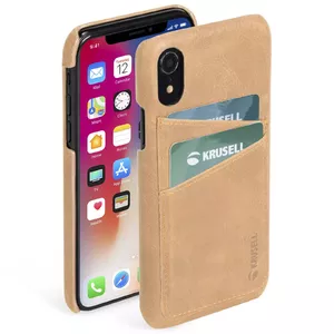 Krusell Sunne 2 Card Cover mobilo telefonu apvalks 15,5 cm (6.1") Aploksne Bēšs