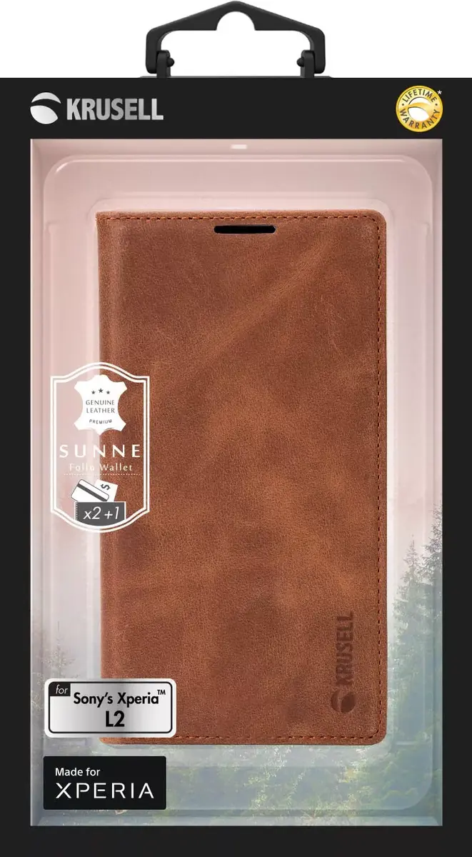 Wallet case Krusell Sony Xperia L2 Photo 3