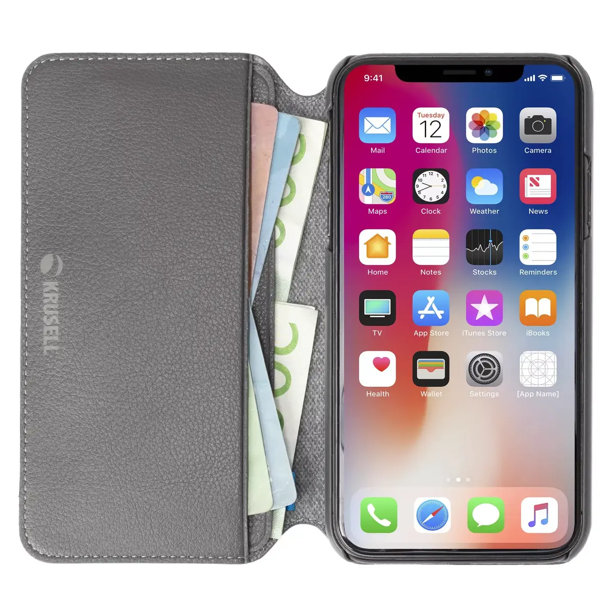 Folio maciņš Krusell Pixbo 4 Card SlimWallet Photo 4