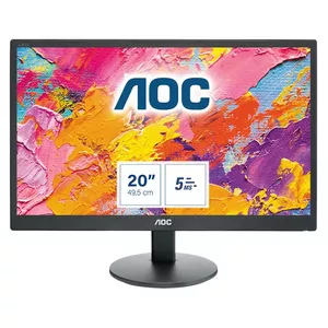 AOC 70 Series E2070SWN LED display 49.5 cm (19.5") 1600 x 900 pixels HD+ Black