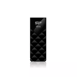USB flash drive Silicon Power Ultima U03 16 GB USB 2.0 Type-A, black, plastic slide